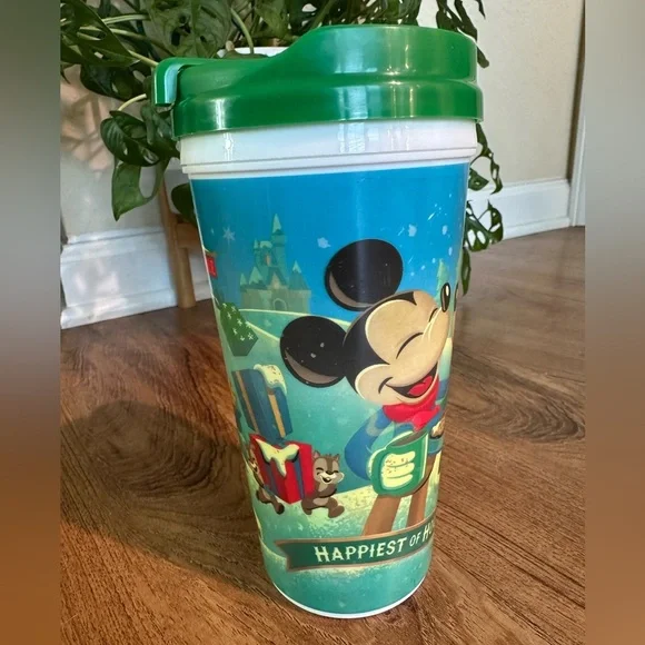 Disney Holiday Hot Drink Souvenir Mug w/ Mickey, Minnie, & Pluto - Picture 3 of 6